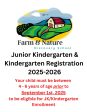 Junior Kindergarten Kindergarten Registration 2025-2026 on Sale