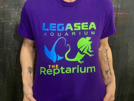 Purple LegaSea & The Reptarium Shirts - 3XL Only Online Hot Sale