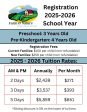 Farm & Nature Discovery Preschool & Pre-K Registration 2025-2026 For Sale