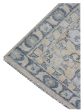 Artisan Aimee  Camel Lt.Blue Traditional Knotted Rug For Cheap