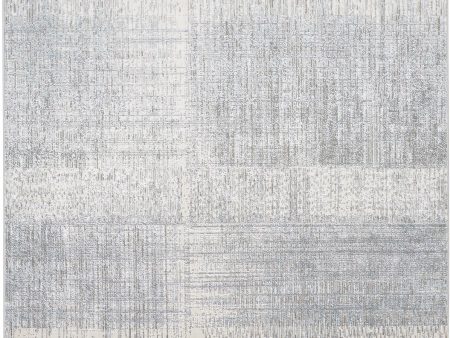 Feizy Azure 3413F Blue Beige Modern Casual Industrial Machine Woven For Sale