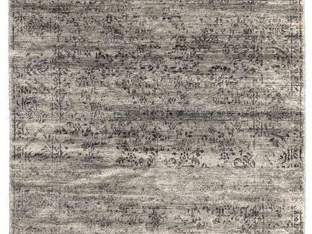 Artisan Samantha  Grey  Transitional Knotted Rug Online