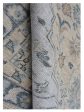 Artisan Aimee  Camel Lt.Blue Traditional Knotted Rug For Cheap