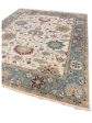 Artisan Cameron  Ivory Lt.Blue Traditional Knotted Rug For Discount