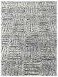 Artisan Harmony Grey  Contemporary Knotted Rug Cheap