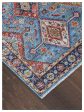 Artisan Felicity  Md.Blue Navy Blue Transitional Knotted Rug Online Hot Sale