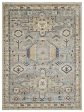 Artisan Felicity  Grey Peach Traditional Knotted Rug Fashion