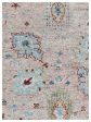 Artisan Felicity  Coral Blue Transitional Knotted Rug For Cheap