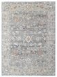 Artisan Felicity  Dk.Grey Lt.Grey Transitional Knotted Rug For Cheap