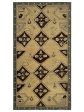 Artisan Angelina  Lt.Gold Brown Vintage Knotted Rug Supply