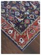 Artisan Felicity  Charcoal Red Traditional Knotted Rug Sale