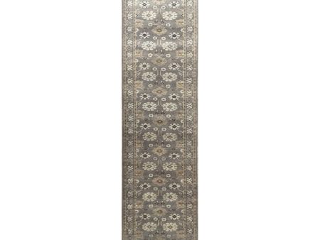 Artisan Cameron  Grey  Traditional Knotted Rug Online Hot Sale