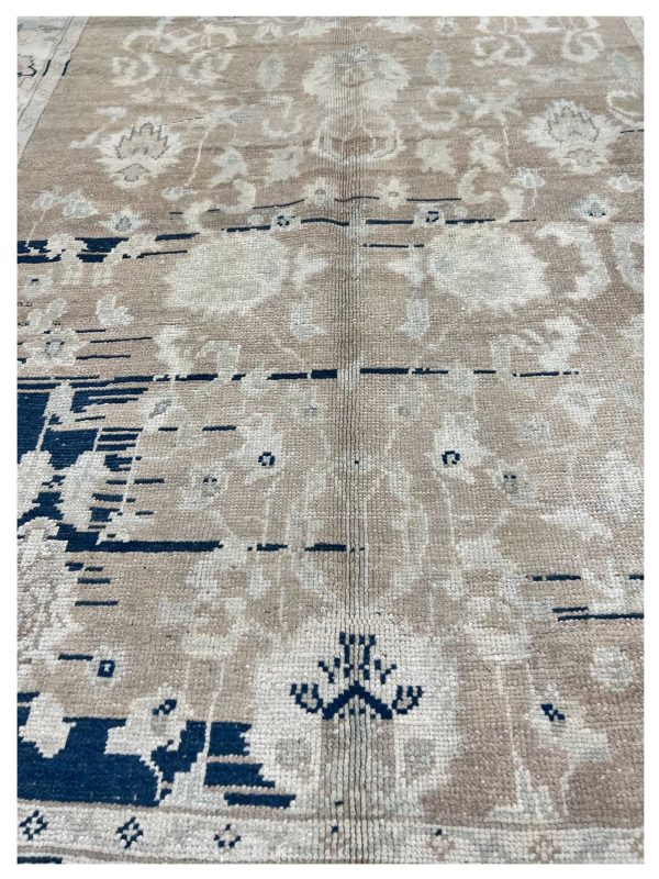 Artisan Angelina  Camel  Vintage Knotted Rug on Sale