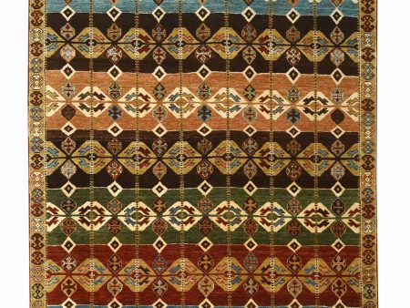 Artisan Helena  Multi  Traditional Knotted Rug Sale