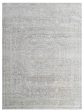 Artisan Felicity  Grey Grey Transitional Knotted Rug For Sale