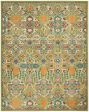 Nourison Home Allur ALR03 Sage Ivory Transitional Power-Loomed Rug Online Sale