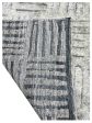 Artisan Harmony Grey  Contemporary Knotted Rug Cheap