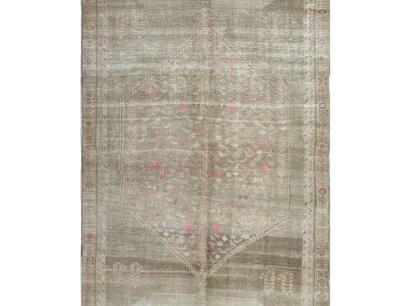 Artisan Angelina  Lt.Brown  Vintage Knotted Rug Supply