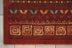 Nourison Home Radiant Impression LK02 Crimson Traditional Loomed Rug on Sale