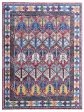 Artisan Felicity  Red Multi Traditional Knotted Rug Sale