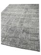 Artisan Harmony Grey  Contemporary Knotted Rug Cheap