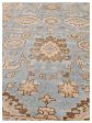 Artisan Freida  Lt.Blue Ivory Traditional Knotted Rug Fashion