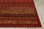 Nourison Home Radiant Impression LK02 Crimson Traditional Loomed Rug on Sale