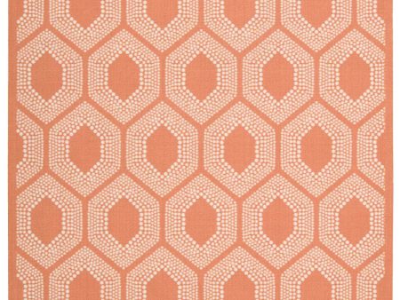 Waverly Sun N Shade SND26 Tangerine Contemporary Power-Loomed Rug Cheap