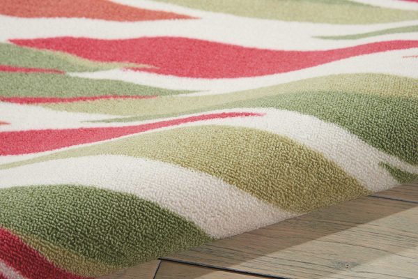 Waverly Sun N Shade SND01 Blossom Contemporary Power-Loomed Rug Online Sale