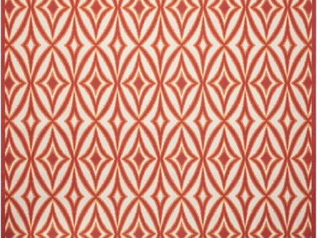 Waverly Sun N Shade SND19 Campari Contemporary Power-Loomed Rug Online Hot Sale