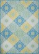 Waverly Sun N Shade SND23 Marine Transitional Power-Loomed Rug Online now