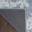 Waverly Washables Collection WAW02 Grey Contemporary Power-Loomed Rug Cheap