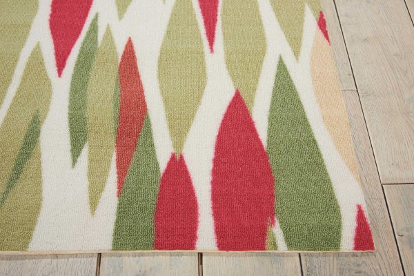 Waverly Sun N Shade SND01 Blossom Contemporary Power-Loomed Rug Online Sale