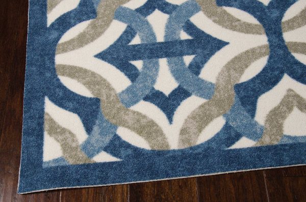 Waverly Sun N Shade SND30 Celestial Contemporary Power-Loomed Rug For Cheap