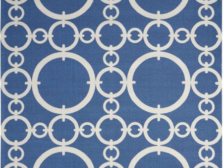 Waverly Sun N Shade SND02 Navy Transitional Power-Loomed Rug Online now