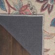 Waverly Washables Collection WAW01 Beige Contemporary Power-Loomed Rug Online now