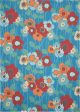 Waverly Sun N Shade SND27 Bluebell Contemporary Power-Loomed Rug Online now