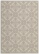 Waverly Sun N Shade SND31 Stone Contemporary Power-Loomed Rug Hot on Sale