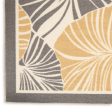 Waverly Sun N Shade SND87 Grey Contemporary Power-Loomed Rug Supply