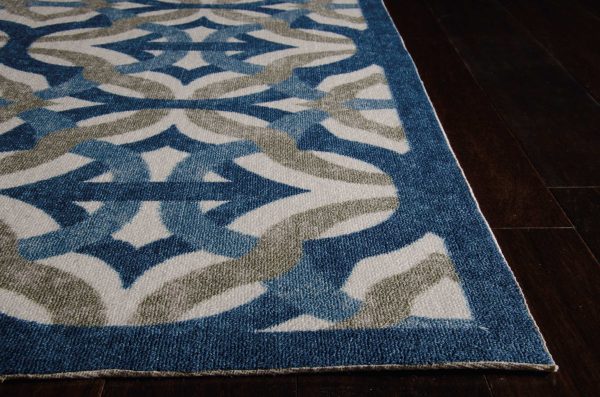 Waverly Sun N Shade SND30 Celestial Contemporary Power-Loomed Rug For Cheap