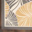 Waverly Sun N Shade SND87 Grey Contemporary Power-Loomed Rug Supply