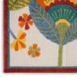 Nourison Home Aloha ALH25 Multicolor Contemporary Power-Loomed Rugs Hot on Sale