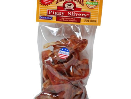 Smokehouse USA Made Piggy Slivers Dog Chew 1 Each 10 Pack by Smokehouse For Sale