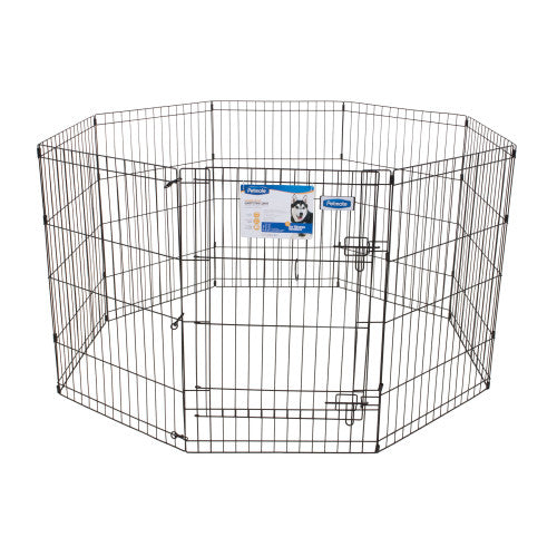 Petmate Exercise Pen with Door Black, 1 Each 36 in by Petmate Sale