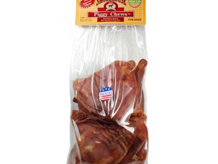 Smokehouse USA Made Natural Pig Ears Dog Chew 1 Each 10 Pack by Smokehouse on Sale