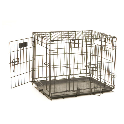 Precision Pet Products ProValu 2 Door Wire Dog Crate Black, 1 Each 48 in by San Francisco Bay Brand Online Hot Sale