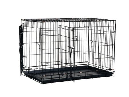 Precision Pet Products 2 Door Great Crate for Dog Black, 1 Each 42 in by San Francisco Bay Brand For Sale