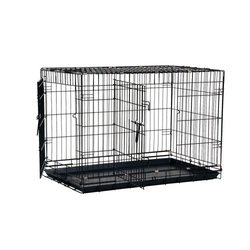 Precision Pet Products 2 Door Great Crate for Dog Black, 1 Each 42 in by San Francisco Bay Brand For Sale