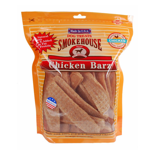 Smokehouse USA Made Chicken Barz Dog Treat 1 Each 16 Oz by Smokehouse For Discount