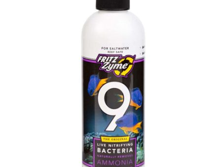 Fritz FritzZyme 9 Saltwater Live Nitrifying Bacteria 1 Each 8 Oz by San Francisco Bay Brand on Sale